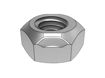 GB6184-C 1型全金属六角锁紧螺母型（压扁式）
